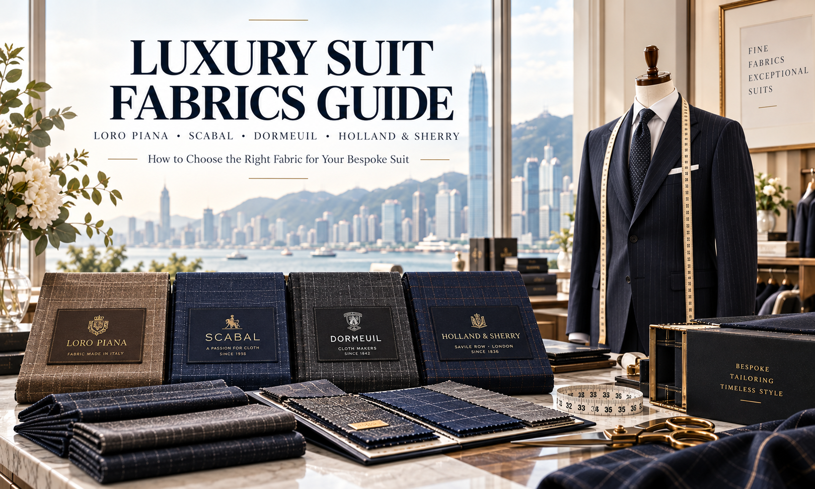 Luxury Suit Fabrics Explained: Your Complete Guide to Premium Materials